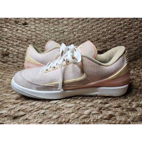 NEW Nike Air Jordan 2 Retro Low Seersucker Atmosphere DX6930-600 SIZE 9 - Picture 6 of 11